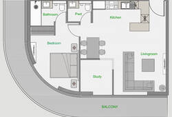 1 bedroom apartment